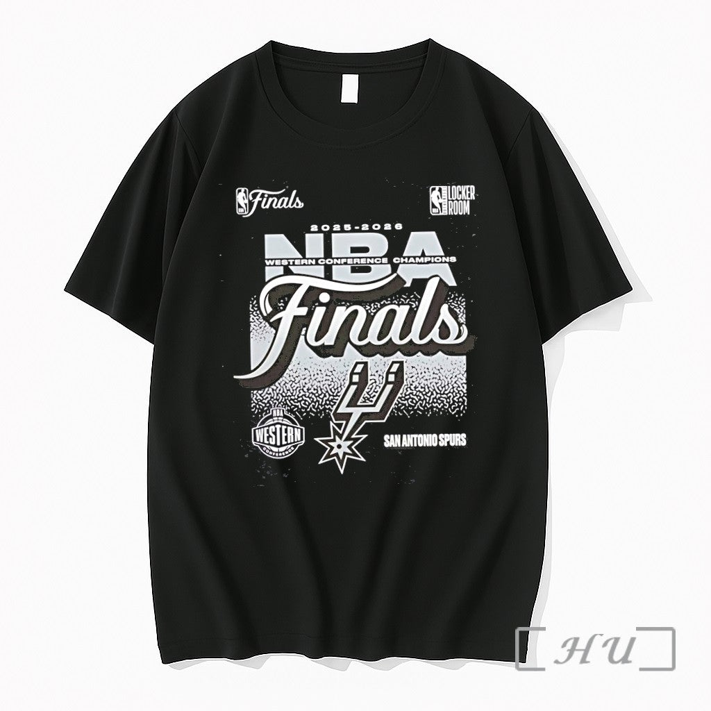 Officials San Antonio Spurs 2026 Nba Western Conference Champions Locker Room Premium T Shirts Sweater