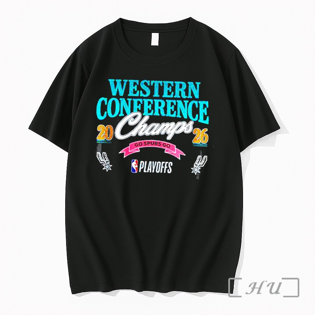 Officials San Antonio Spurs 2026 Western Conference Champs Go Sprus Go Tee Premium T Shirts