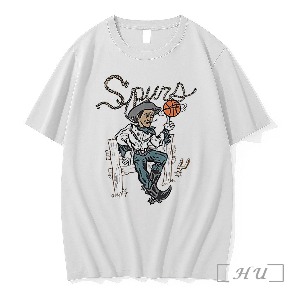 Officials San Antonio Spurs Basketball Cowboy Vintage