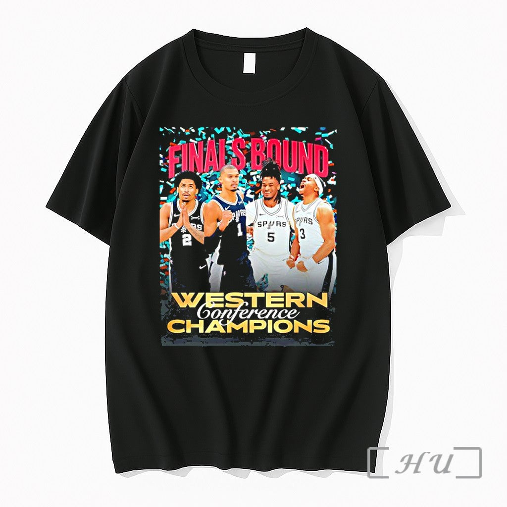 Officials San Antonio Spurs Finals Bound Western Conference Champions