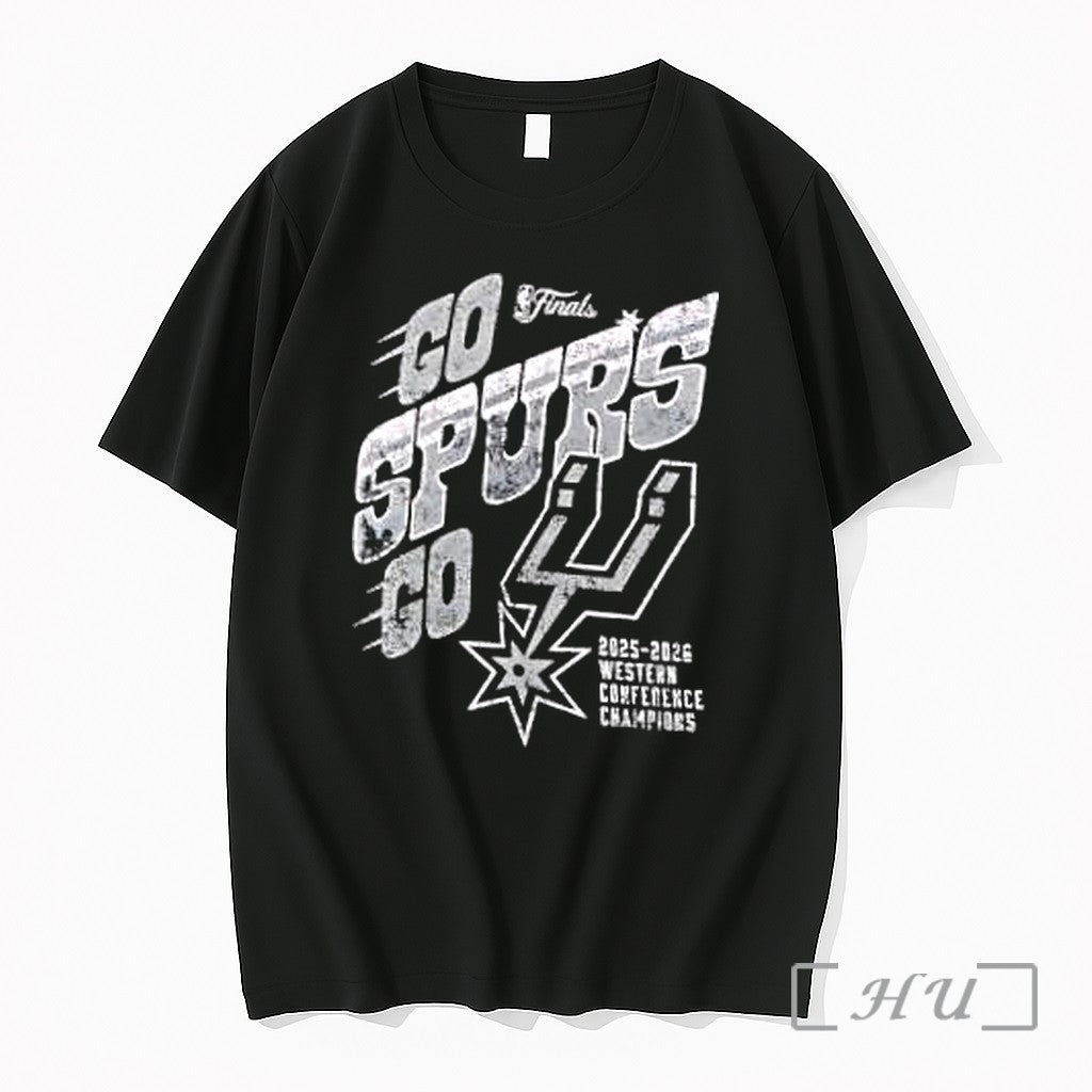 Officials San Antonio Spurs Go Spurs Go 2026 Western Conference Champions Premium T Shirts Sweater