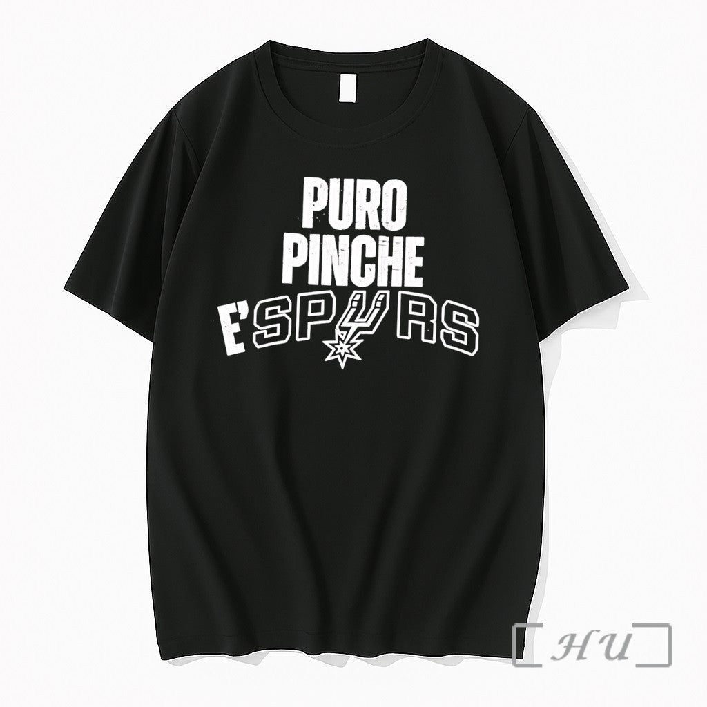 Officials San Antonio Spurs Nba Puro Pinche Espurs Black