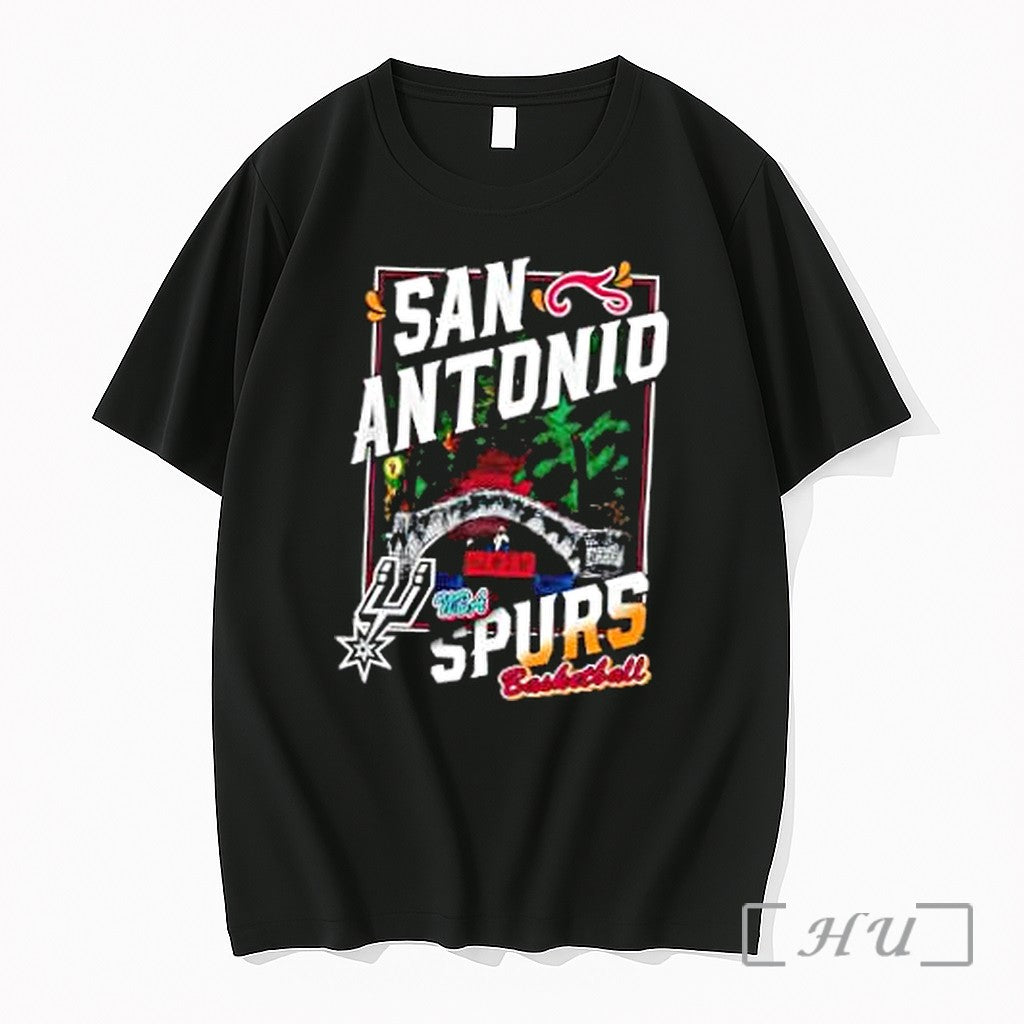 Officials San Antonio Spurs Playoffs Riverwalk Postcard 2026