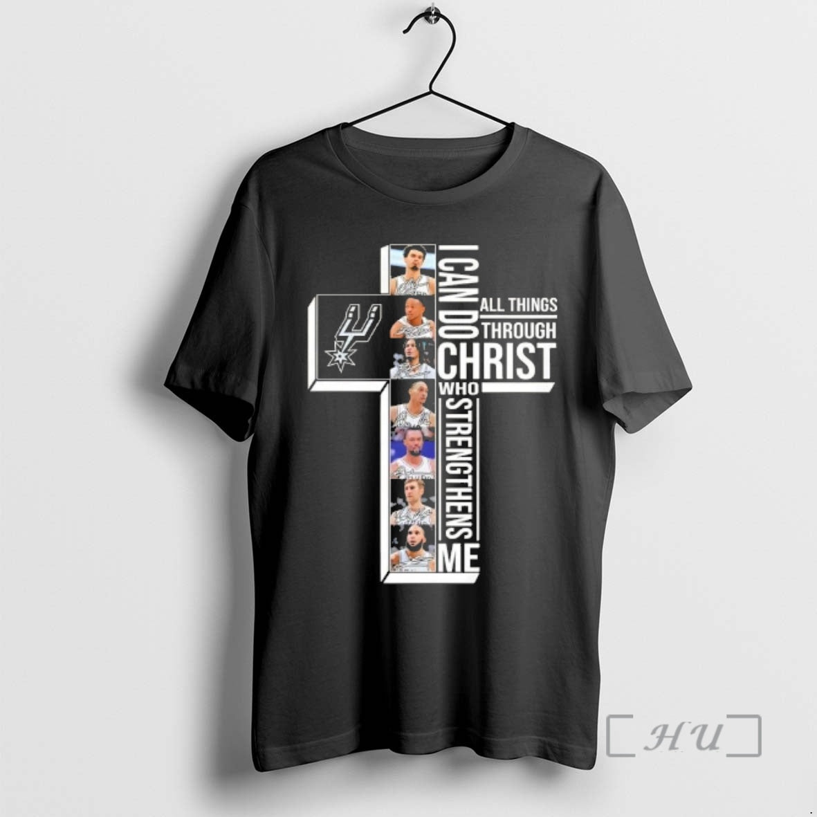 Officials San Antonio Spurs Players I Can Do All Things Through Christ Who Strengthen Me T-Shirts, Hoodie, Sweatshirt