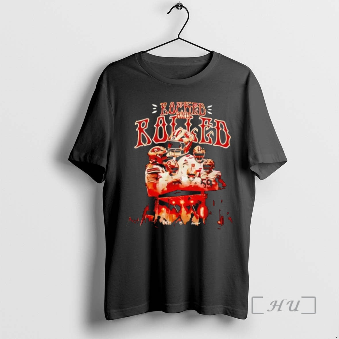 Officials San Francisco 49er Rocked And Rolled Win Win Win 2025 Premium T Shirts Sweater Hoodie, Sweatshirt