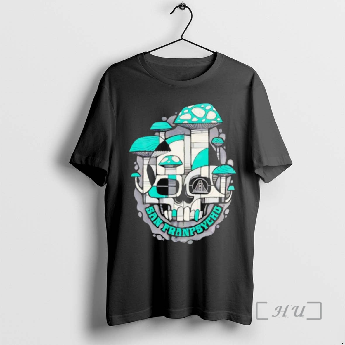 Officials San Franpsycho Skulls And Mushrooms T-Shirts, Hoodie, Sweatshirt | PrintMintTees.com