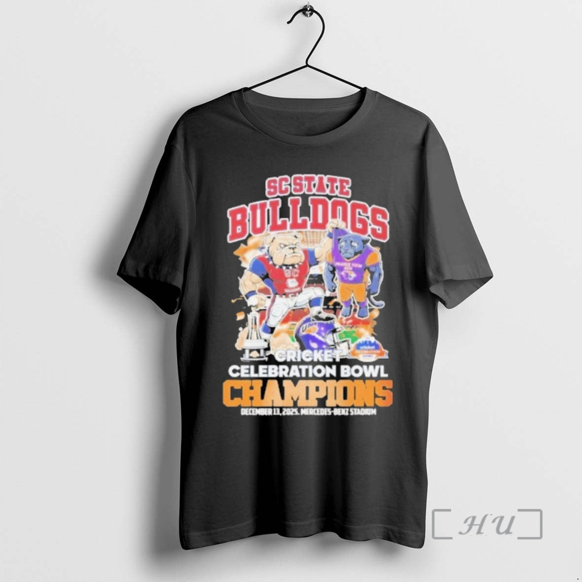Officials Sc State Bulldogs Mascot Cricket Celebration Bowl Champions T-Shirts, Hoodie, Sweatshirt | PrintMintTees.com