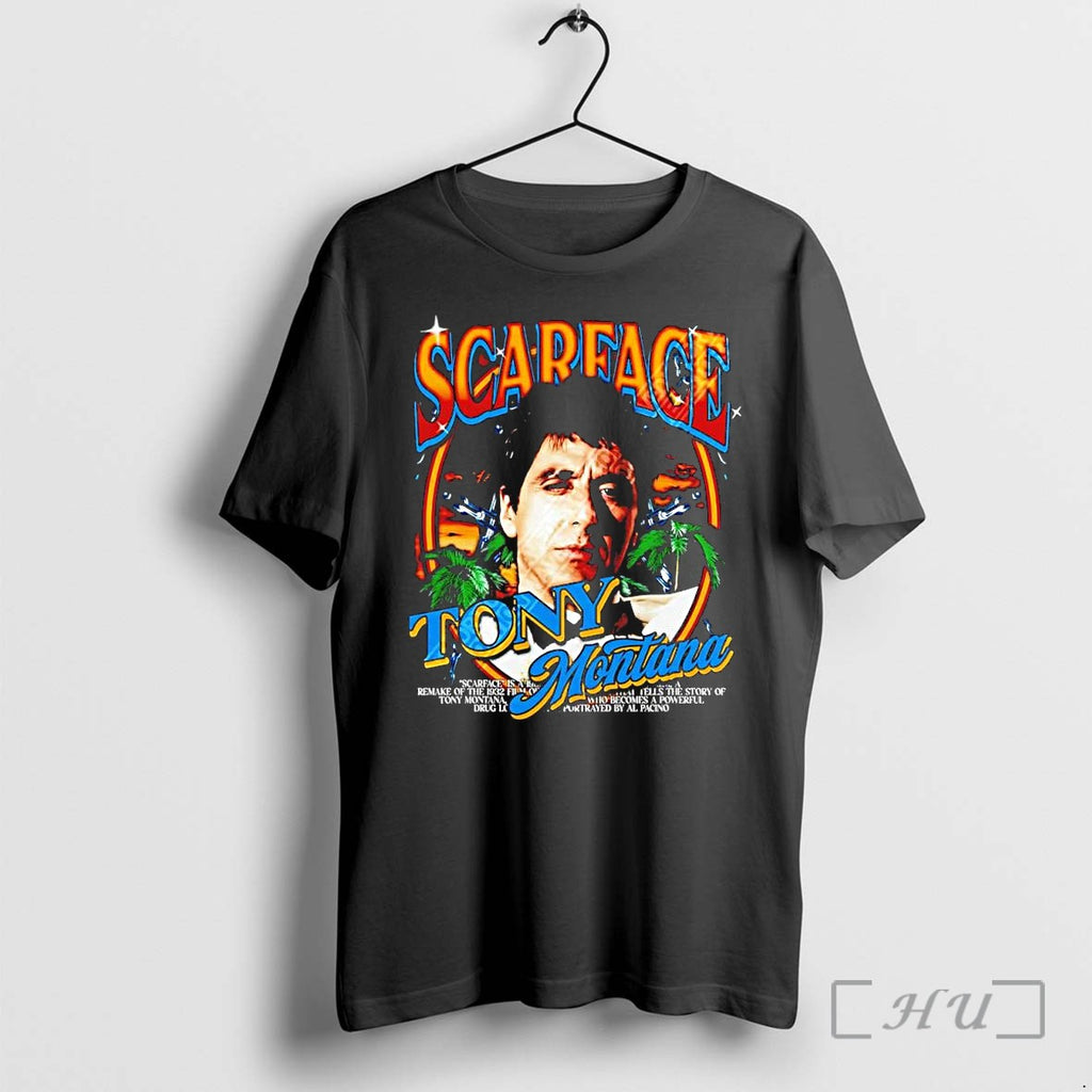 Officials Scarface Tony Montana Is A 1983 Remake Of The 1932 Film Premium T Shirts