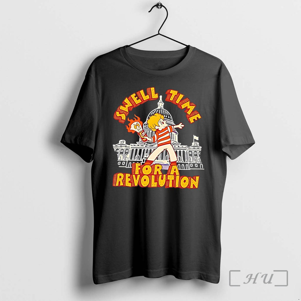 Officials Schoolhouse Rock Swell Time For A Revolution Tee