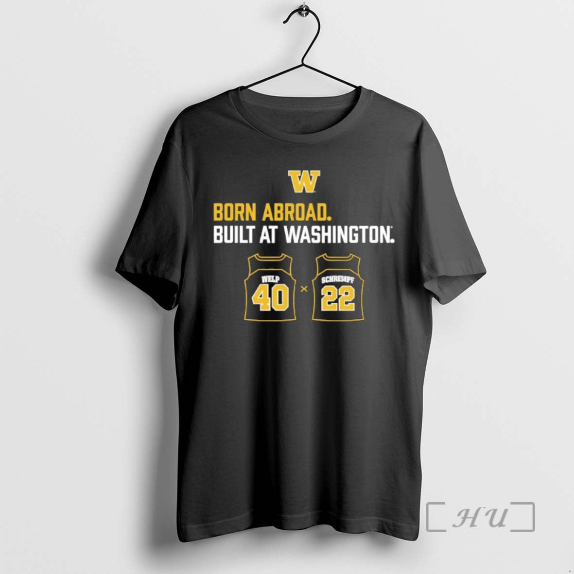Officials Schrempf Welp Duo Born Abroad Built At Washington Huskies T-Shirts, Hoodie, Sweatshirt | PrintMintTees.com