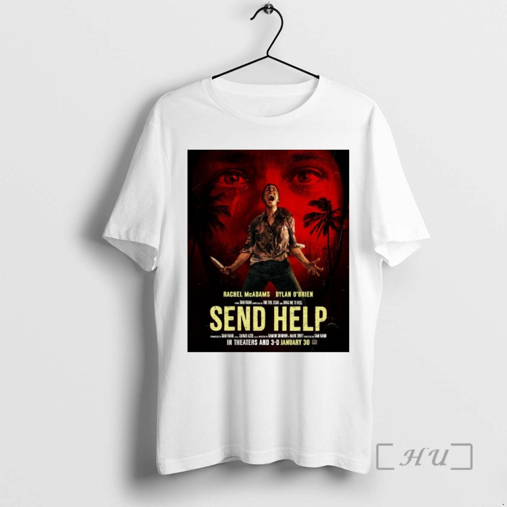 Officials Send Help Rachel Mcadams And Dylan Obrien In Theaters And 3 D On January T-Shirts, Hoodie, Sweatshirt