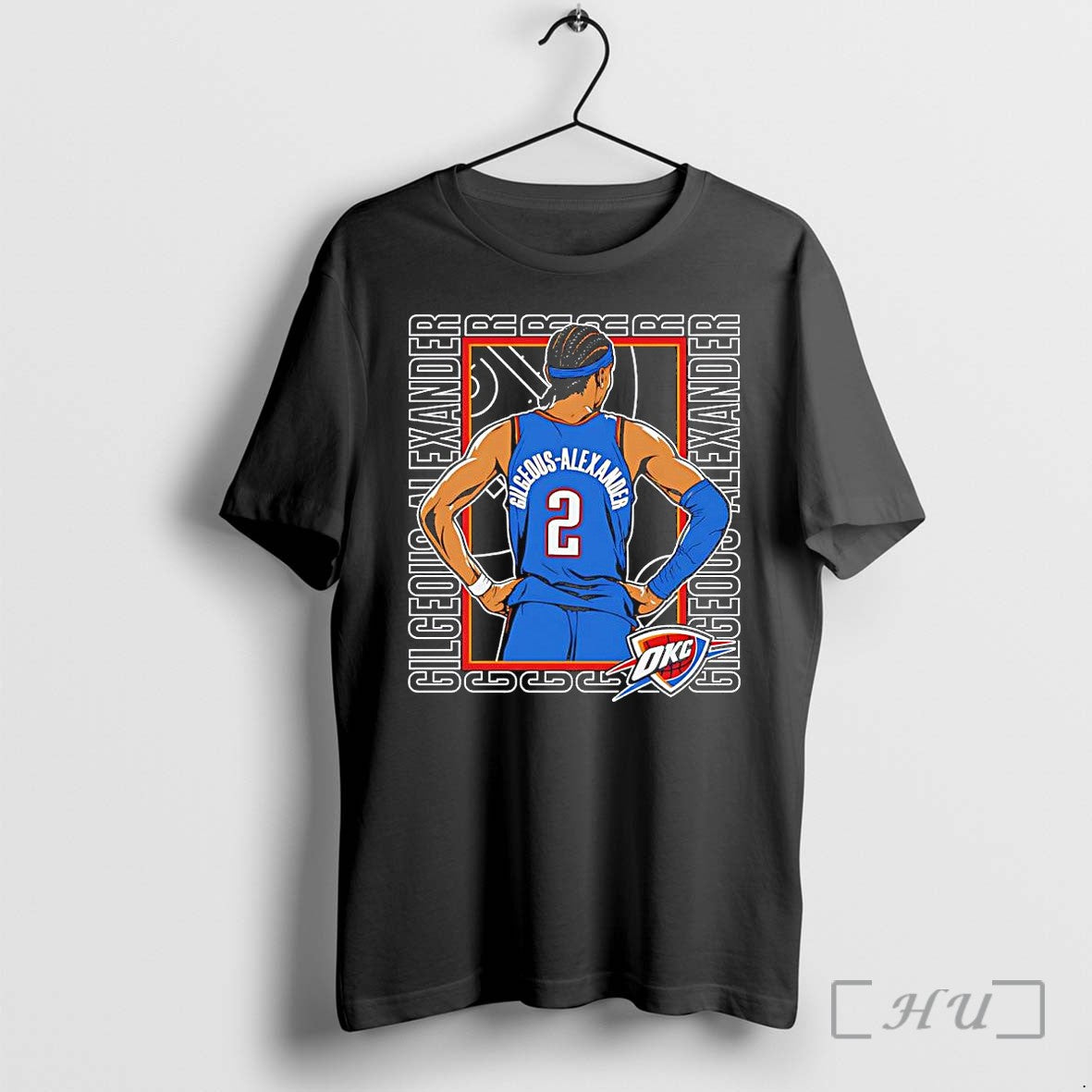Officials Shai Gilgeous Alexander Oklahoma City Thunder Nba Finals 2026 Number 2 Premium T Shirts
