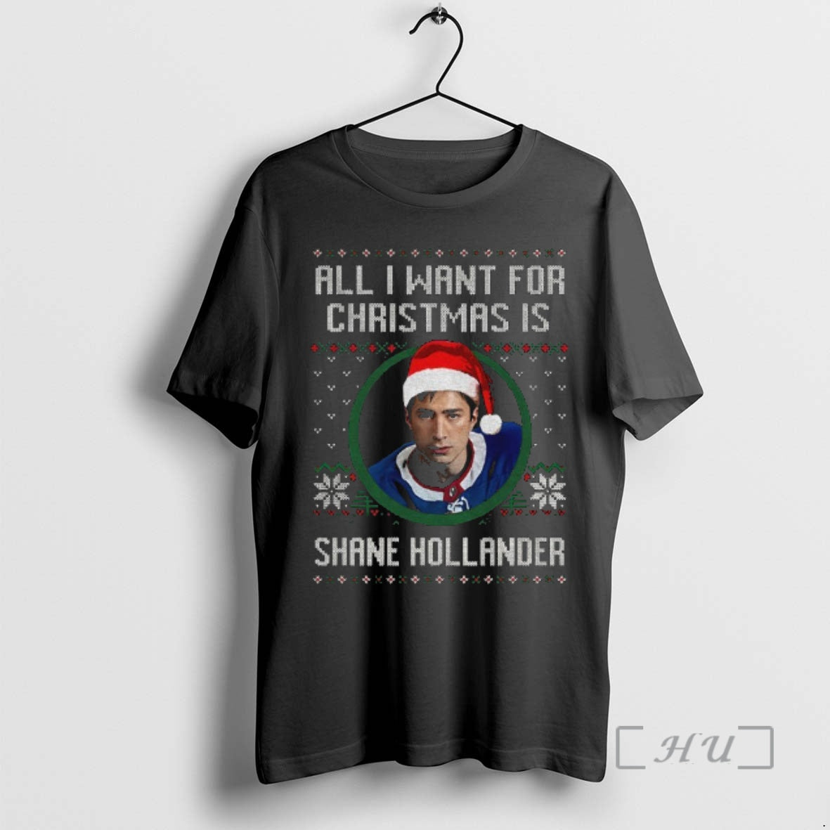 Officials Shane Hollander All I Want Is Merry Xmas T-Shirts, Hoodie, Sweatshirt