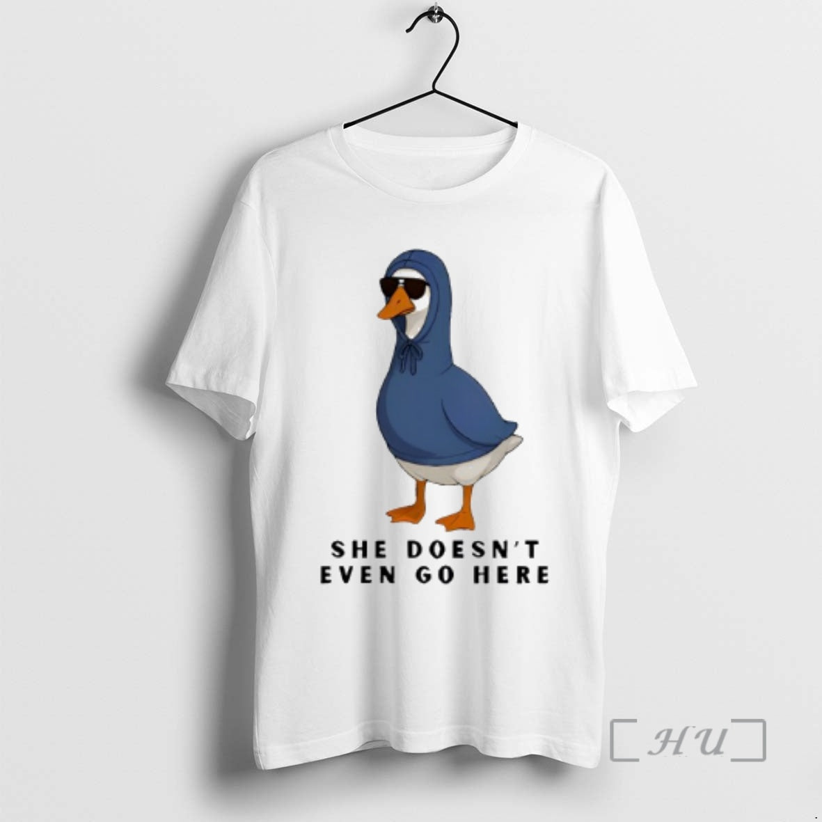 Officials She Doesnt Even Go Here Goose T-Shirts, Hoodie, Sweatshirt | PrintMintTees.com