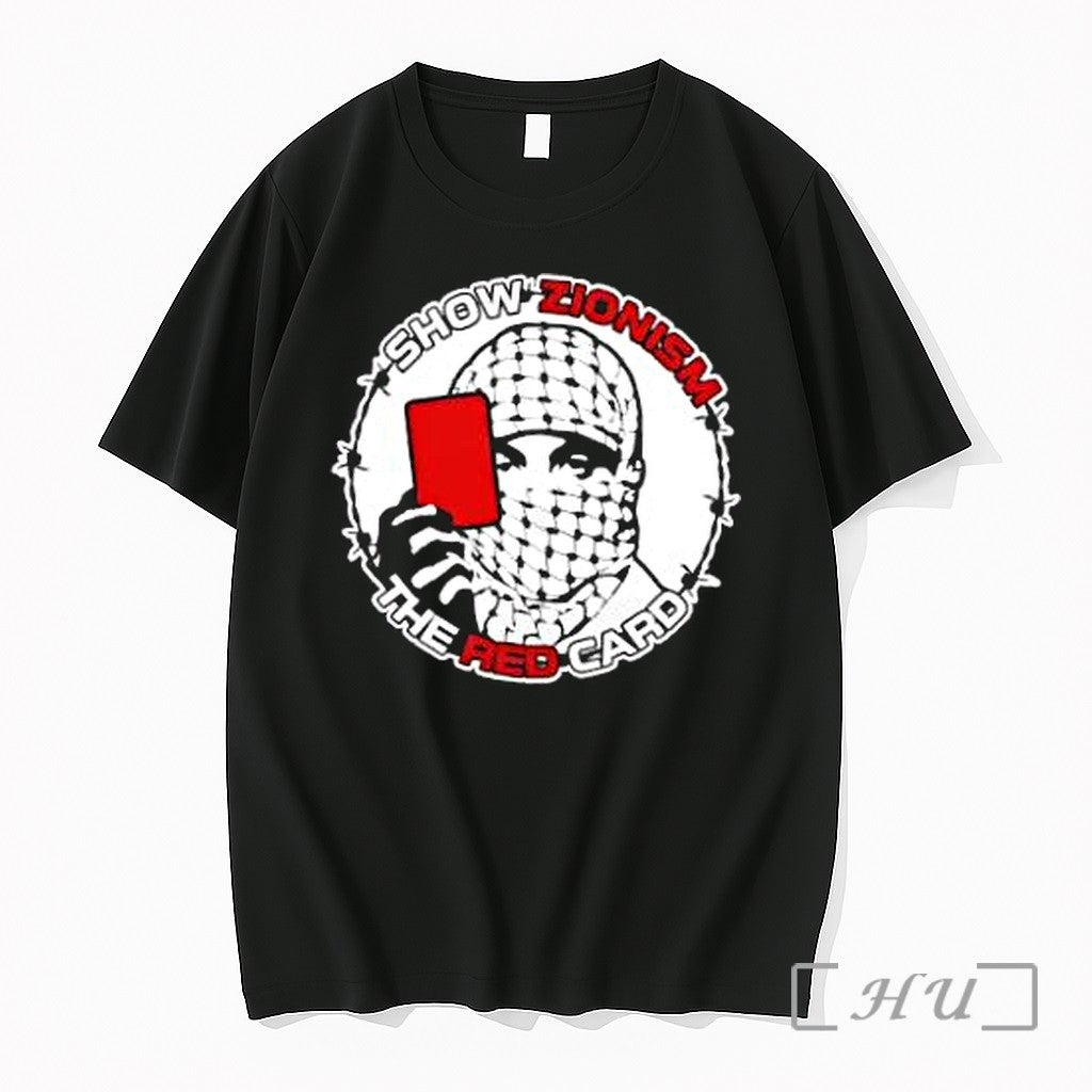 Officials Show Zionism The Red Card Premium T Shirts Sweater Hoodie Jpg