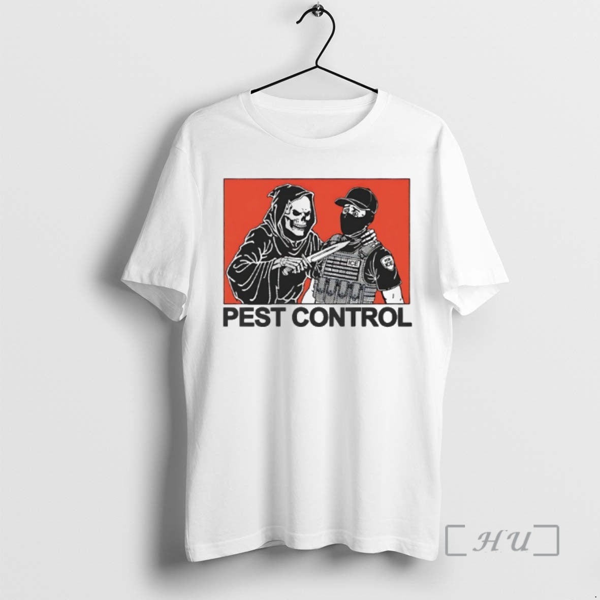 Officials Skeleton Pest Control Anti Ice Graphic T-Shirts, Hoodie, Sweatshirt | PrintMintTees.com