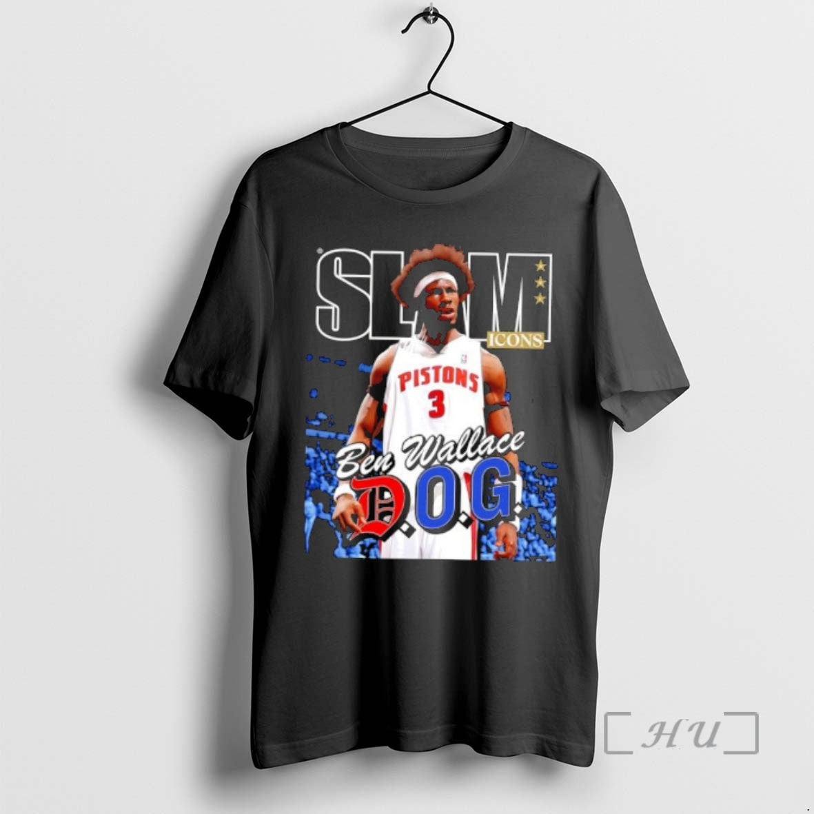 Officials Slam Icons Nba Champion Ben Wallace D O T-Shirts, Hoodie, Sweatshirt | PrintMintTees.com