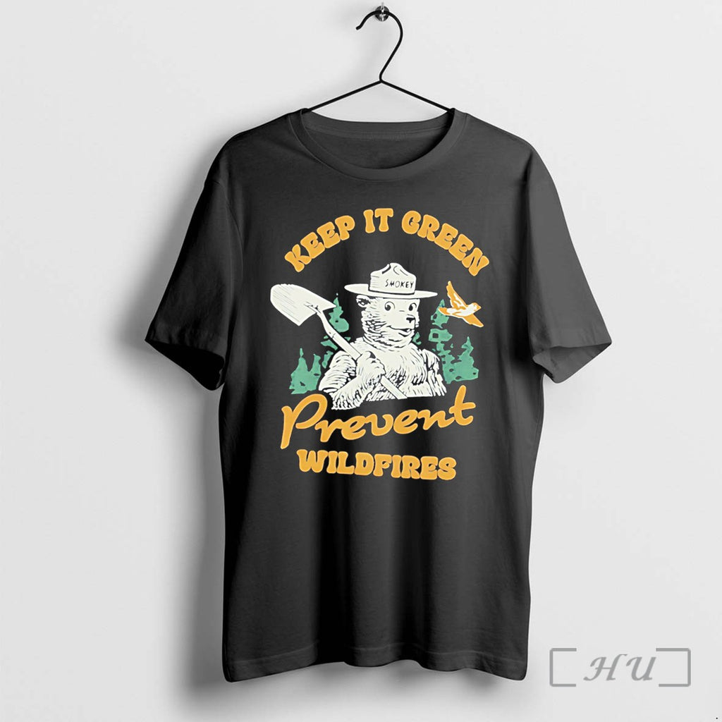 Officials Smokey Bear Bundle Keep It Green Prevent Wildfires Tee