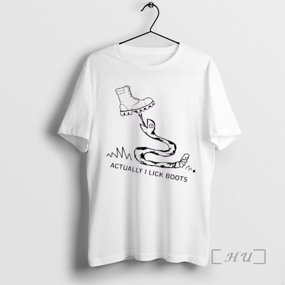 Officials Snake Actually I Lick Boots T-Shirts, Hoodie, Sweatshirt | PrintMintTees.com