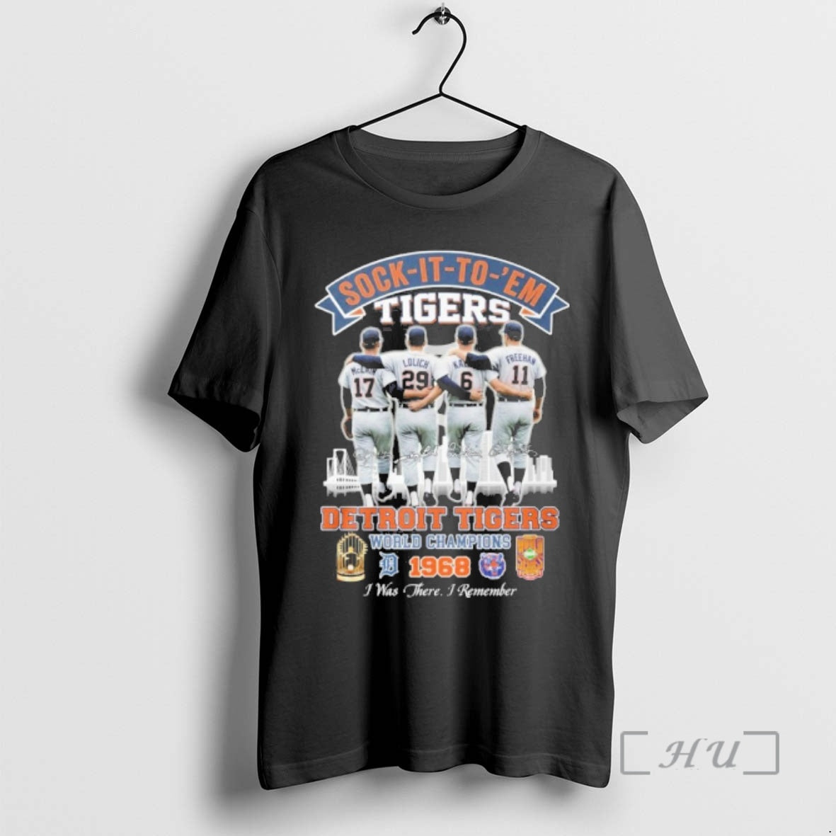 Officials Sock It To Em Detroit Tigers World Champions 1968 T-Shirts, Hoodie, Sweatshirt | PrintMintTees.com