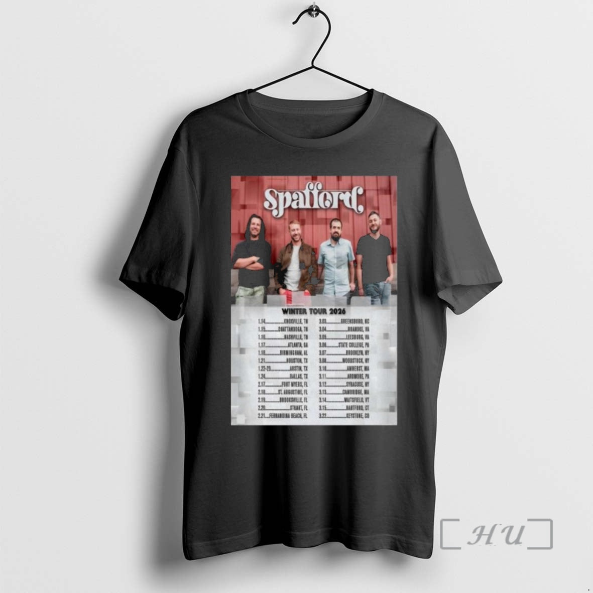 Officials Spafford Winter Tour 2026 T-Shirts, Hoodie, Sweatshirt | PrintMintTees.com