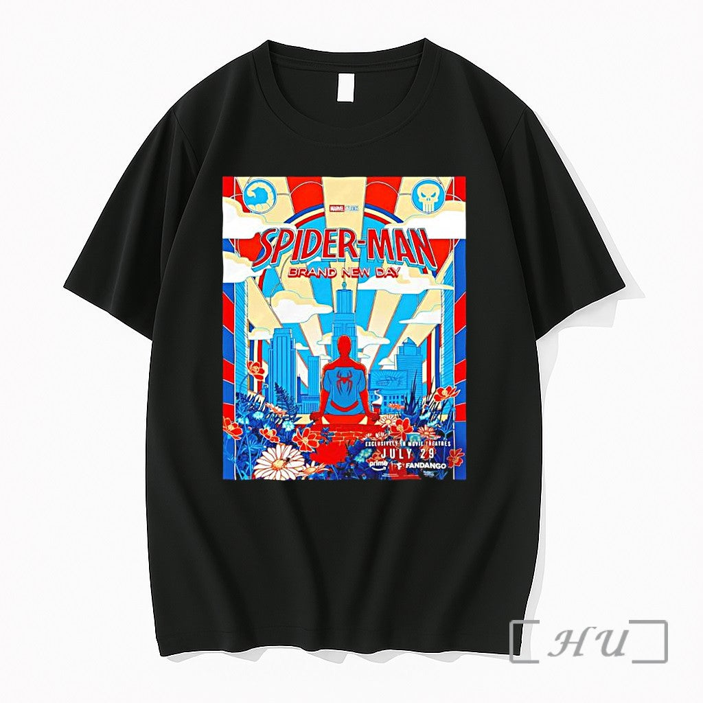 Officials Spider Man Brand New Day Marvel Studios July 29th Movie Premium T Shirts Sweater