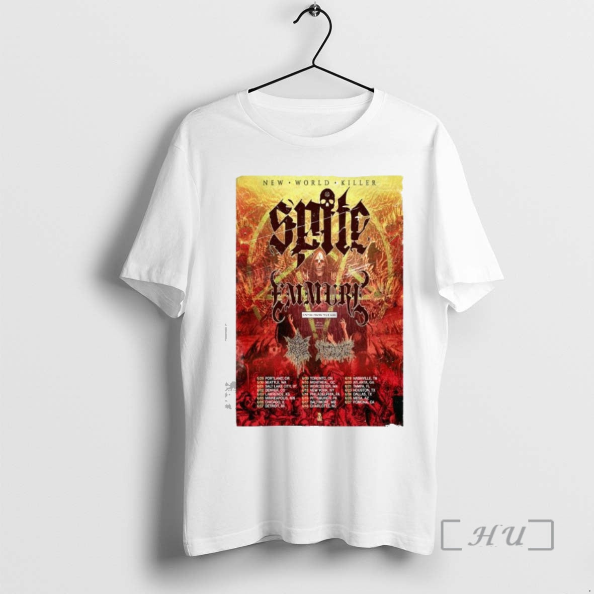 Officials Spite The New World Killer Tour 2026 T-Shirts, Hoodie, Sweatshirt | PrintMintTees.com