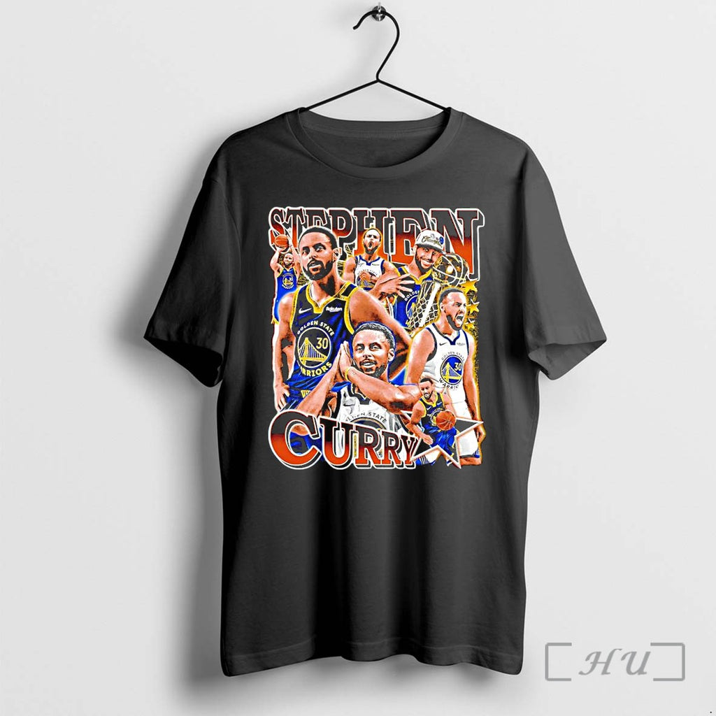 Officials Stephen Curry Golden State Warriors Nba Champions 90s Graphic