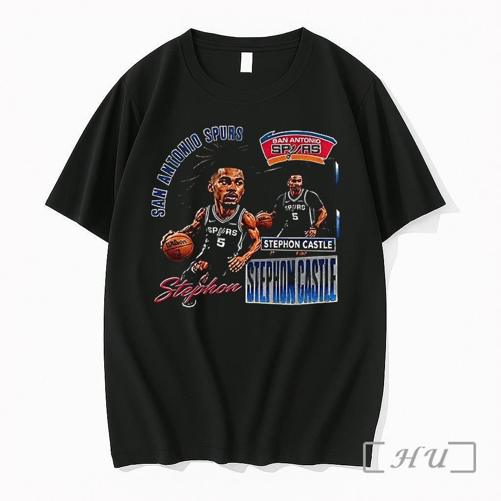 Officials Stephon Castle San Antonio Spurs Basketball Wilson Graphic