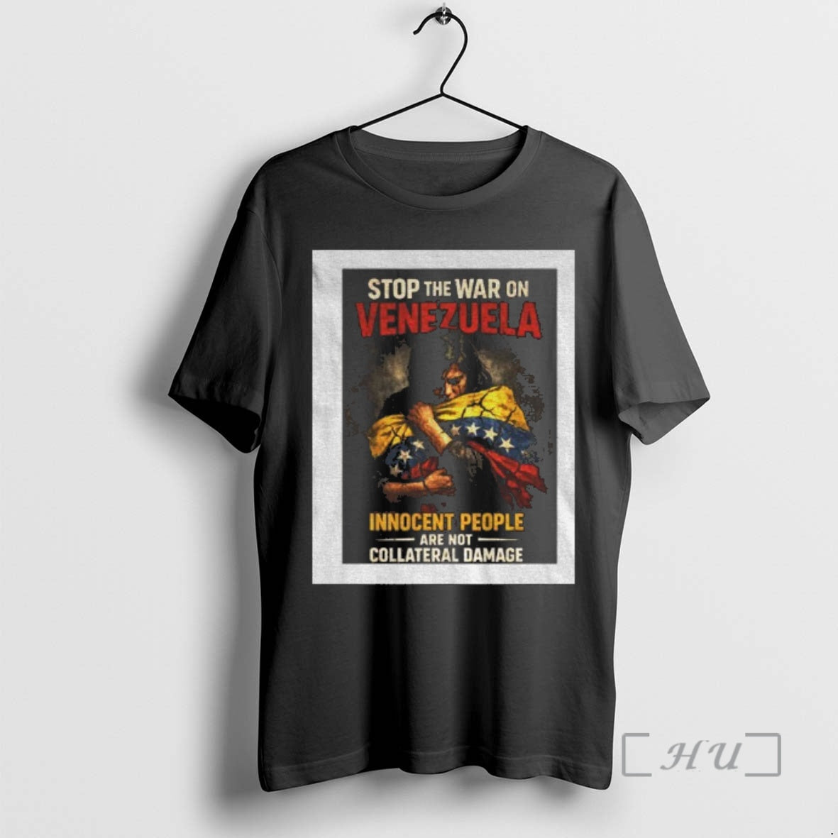 Officials Stop The War On Venezuela Innocent People Collateral Damage T-Shirts, Hoodie, Sweatshirt | PrintMintTees.com