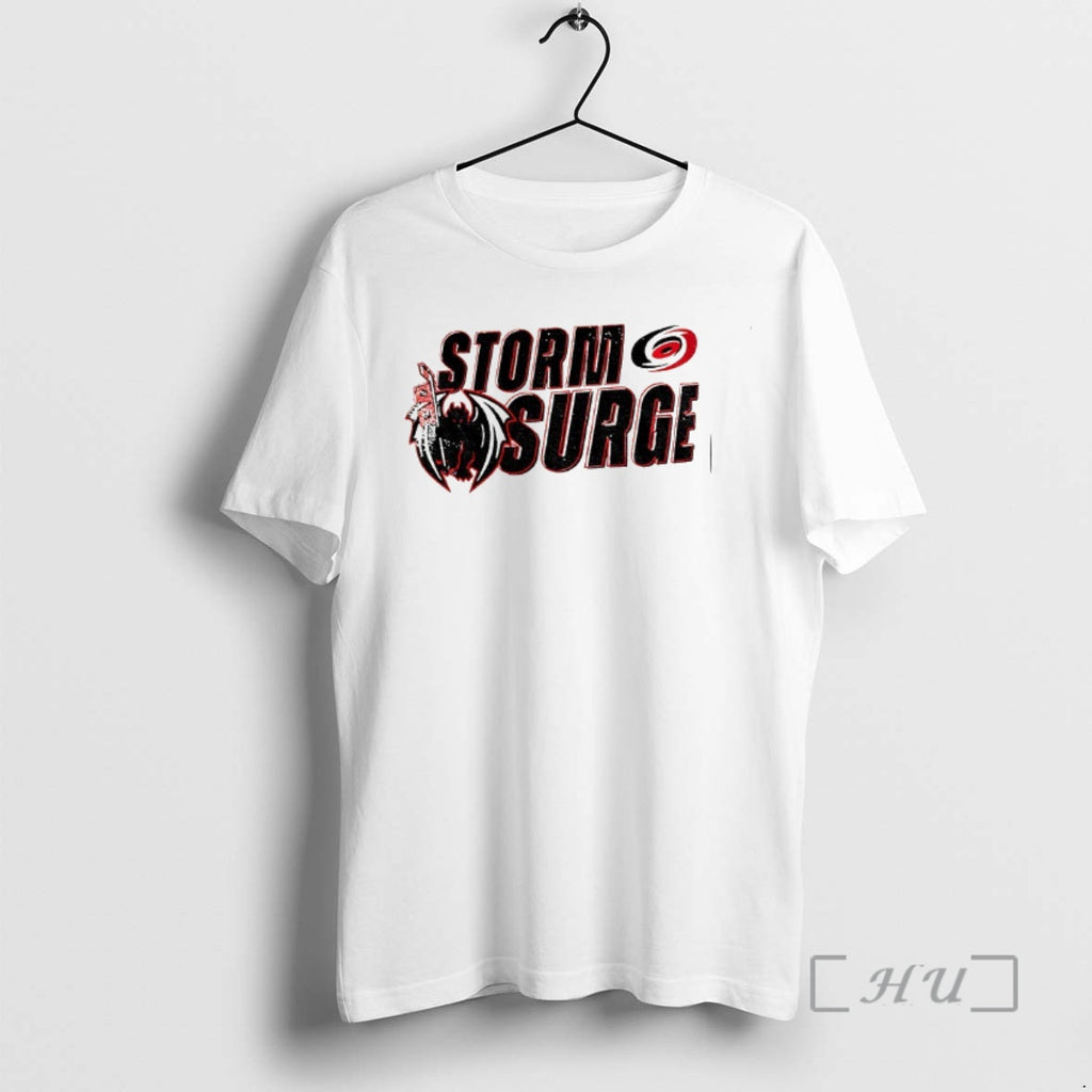 Officials Storm Surge Carolina Hurricanes Hockey Logo Vintage T-Shirts, Hoodie, Sweatshirt | PrintMintTees.com