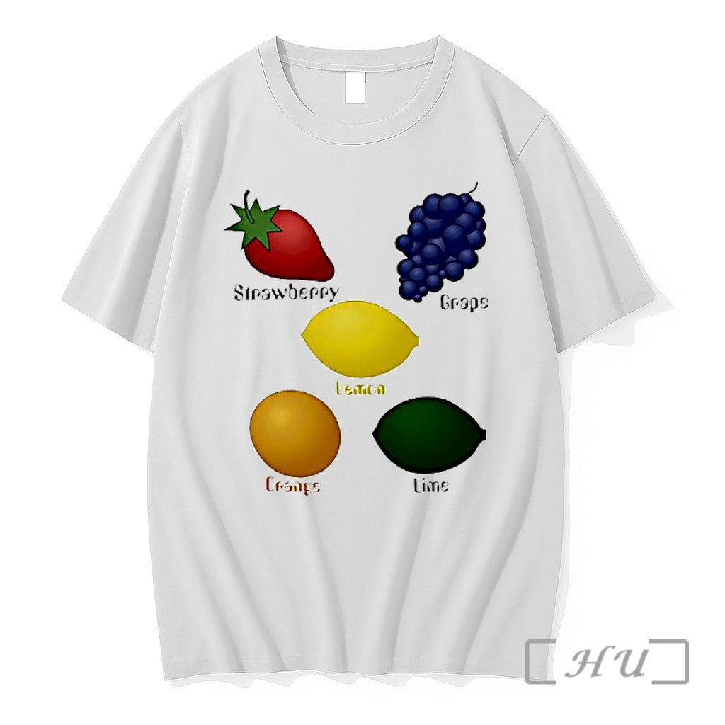Officials Strawberry Grape Lemon Orange Lime Fruits