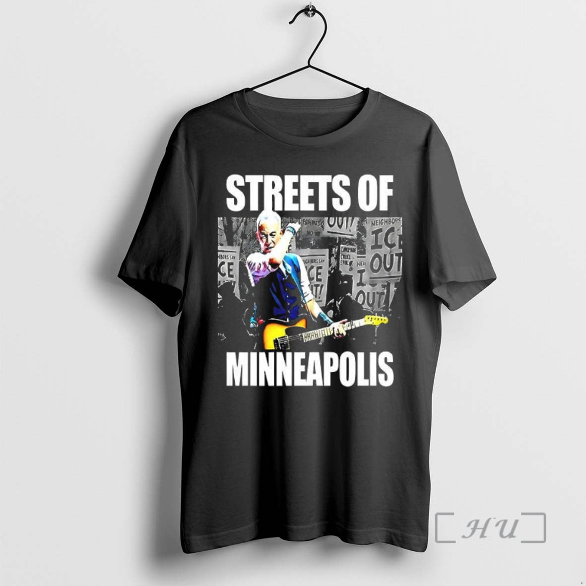 Officials Streets Of Minneapolis Bruce Springsteen Activism Woman T-Shirts, Hoodie, Sweatshirt | PrintMintTees.com