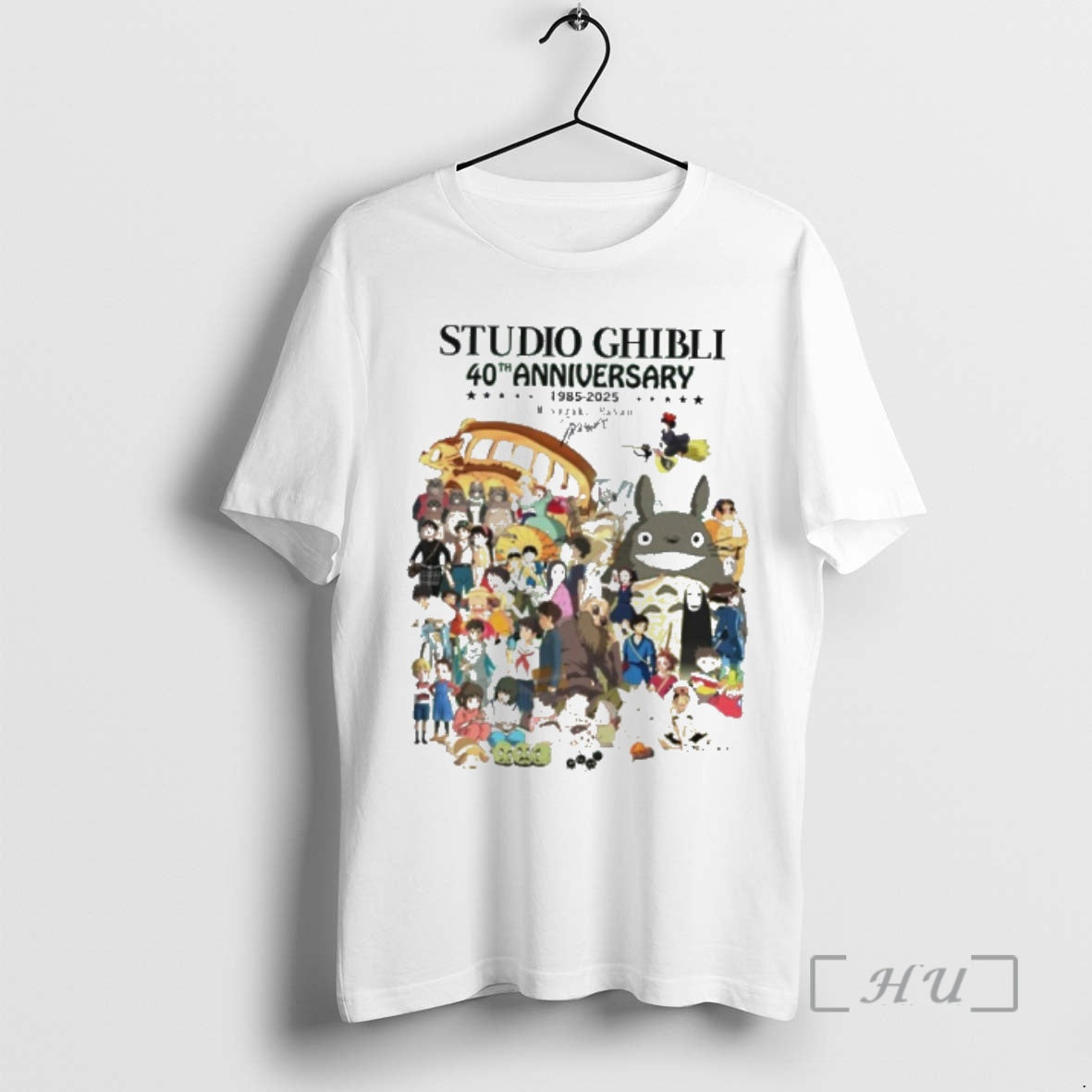 Officials Studio Ghibli 40th Anniversary 1985 2025 Ssgnatures T-Shirts, Hoodie, Sweatshirt