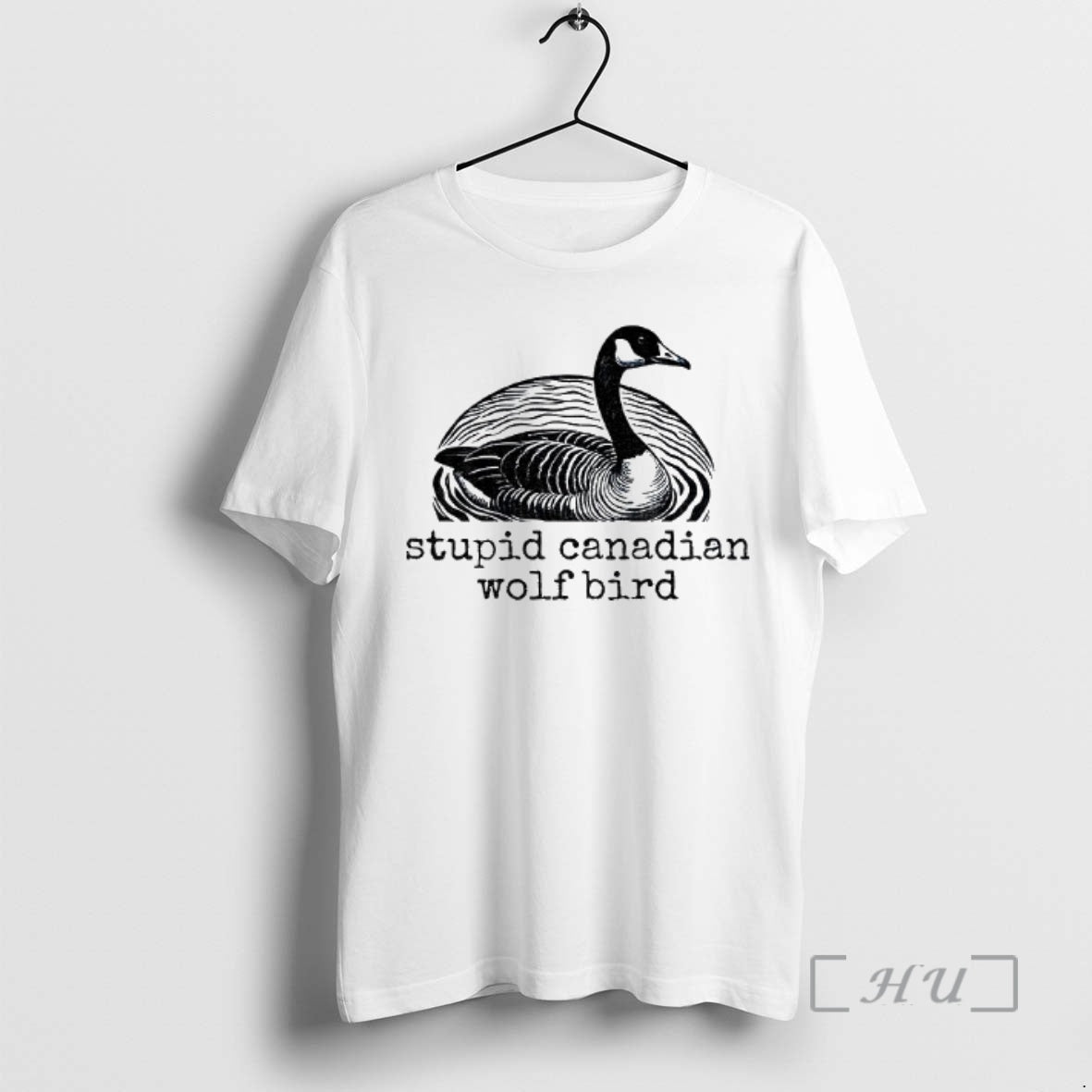 Officials Stupid Canadian Wolf Bird Hockey Romance T-Shirts, Hoodie, Sweatshirt | PrintMintTees.com
