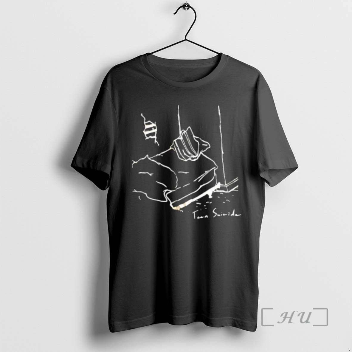 Officials Suicide Band Bed Drawing Lo Fi Indie Rock Music T-Shirts, Hoodie, Sweatshirt | PrintMintTees.com