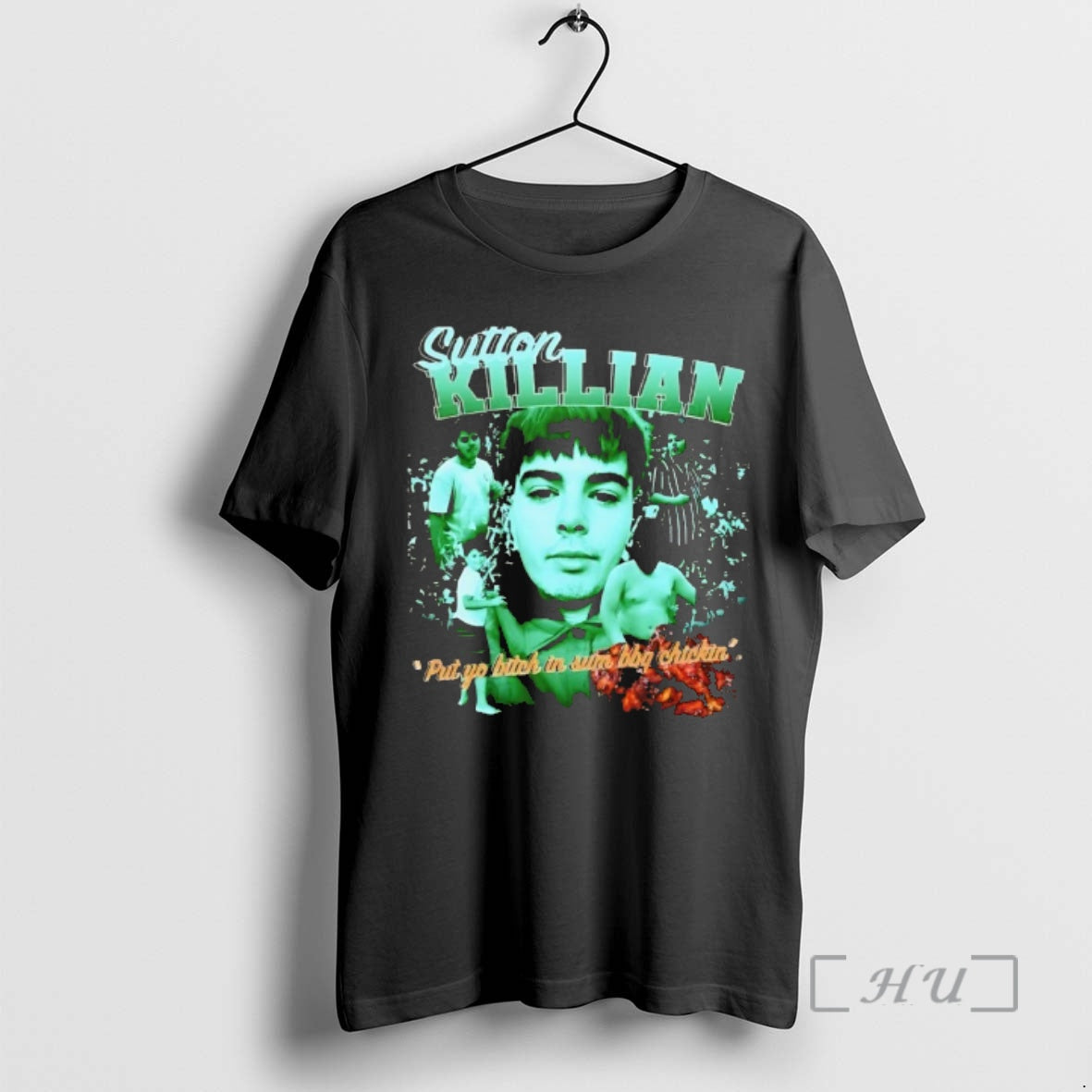 Officials Sutton Killian Put Yo Bitch In Some Bbq Chicken T-Shirts, Hoodie, Sweatshirt | PrintMintTees.com