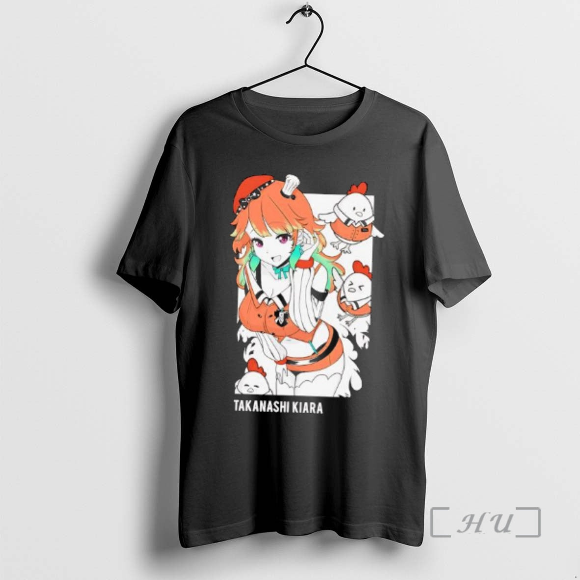 Officials Takanashi Kiara Anime Character Graphic T-Shirts, Hoodie, Sweatshirt | PrintMintTees.com