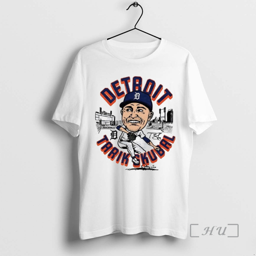 Officials Tarik Skubal Detroit Tigers Baseball Caricatures Woman T-Shirts, Hoodie, Sweatshirt