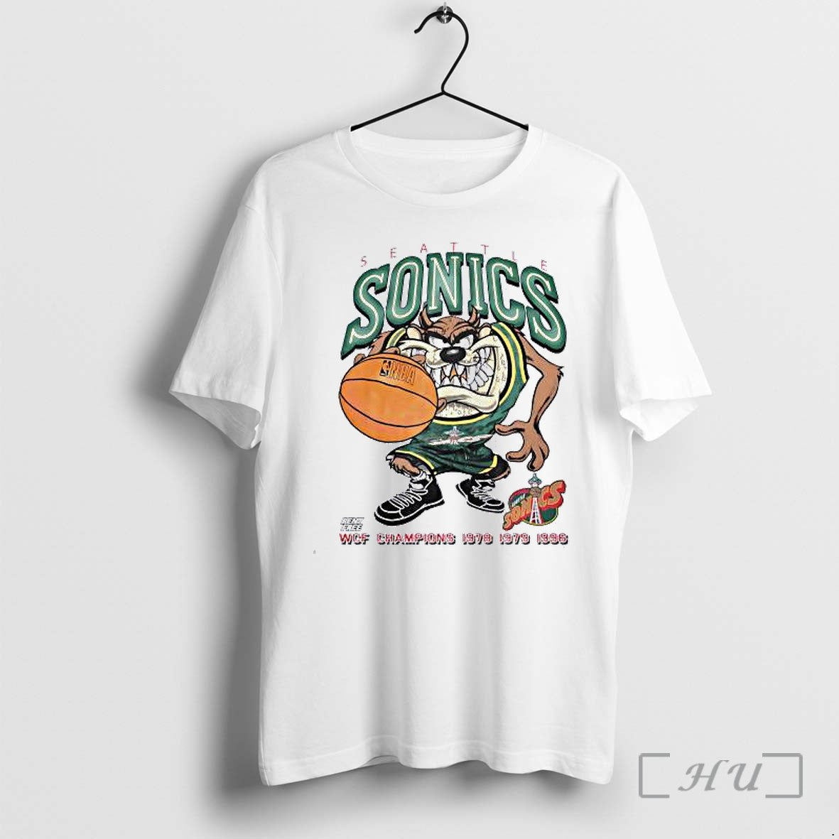 Officials Taz Looney Tunes Seattle Seattle Nba Wcf Champions 1978 1979 Premium T Shirts Sweater