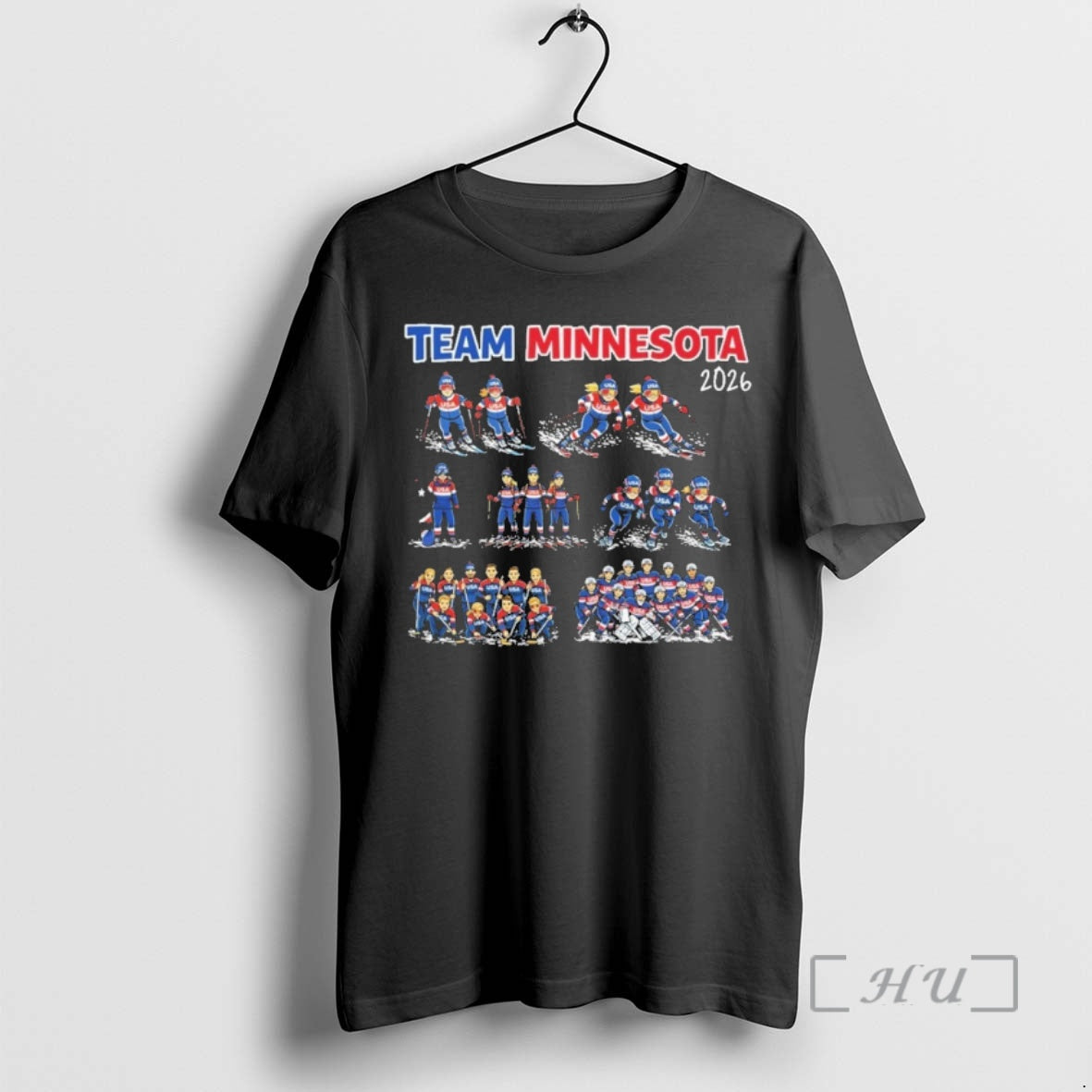 Officials Team Minnesota 2026 Hockey T-Shirts, Hoodie, Sweatshirt | PrintMintTees.com