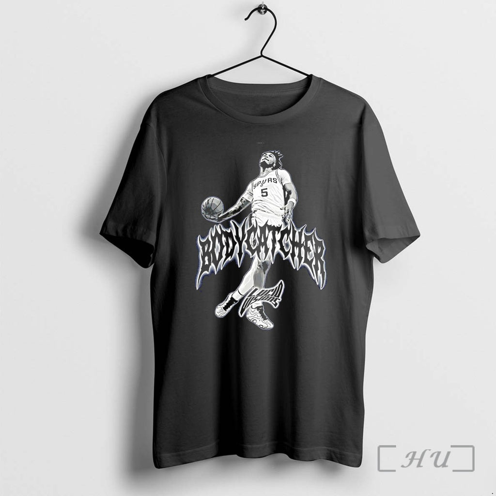 Officials Terquavion Smith San Antonio Spurs Bodycatcher Lucid Visions Basketball Nba 2026 Premium T Shirts