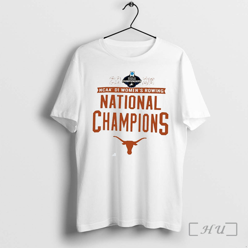 Officials Texas Longhorns 2026 Ncaa Womens Rowing National Champions Tee