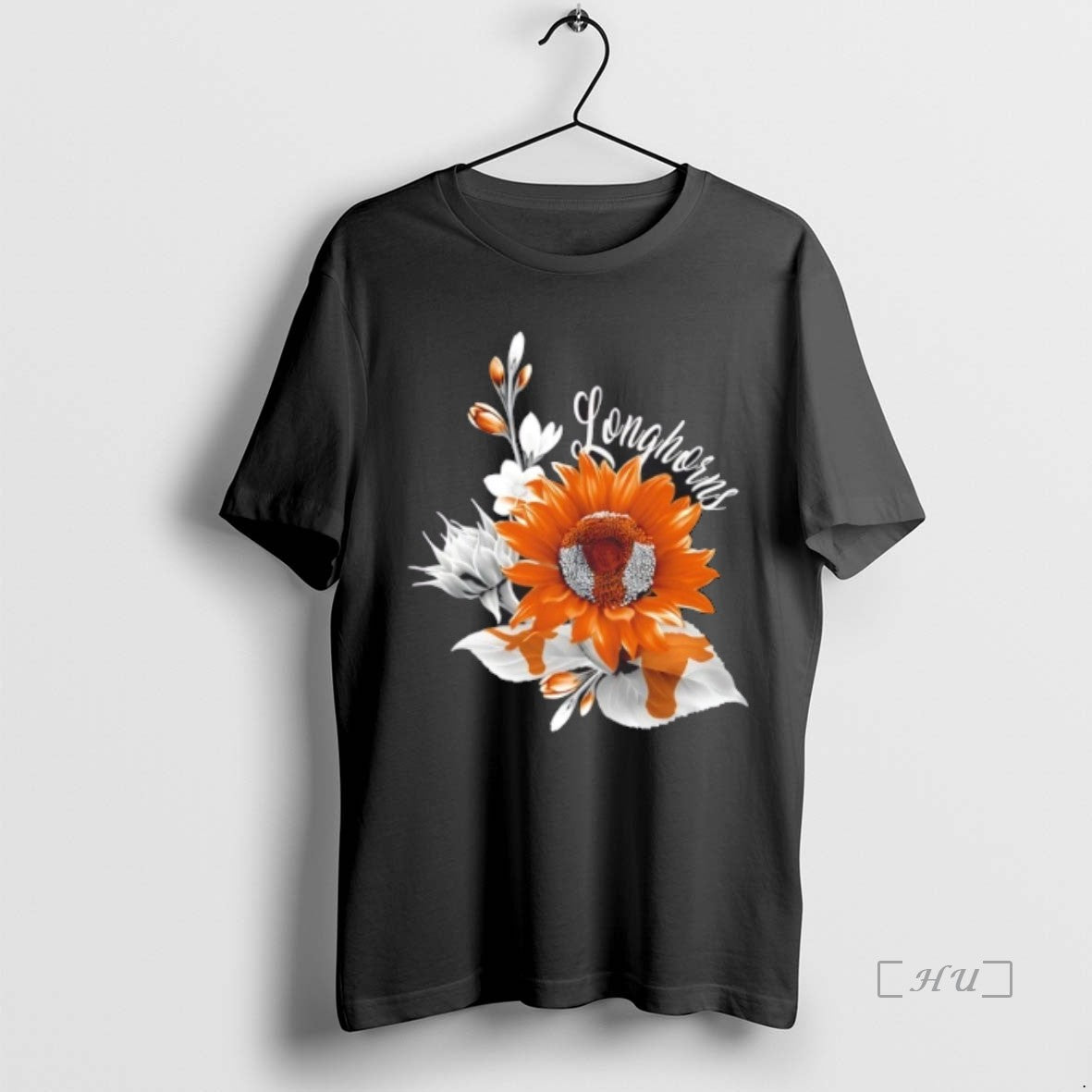 Officials Texas Longhorns Football X Sunflower Floral T-Shirts, Hoodie, Sweatshirt | PrintMintTees.com