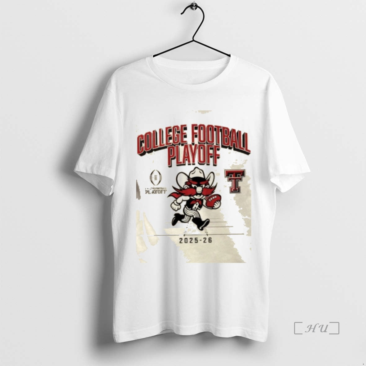 Officials Texas Tech Red Raiders Football 2025 Cfb Playoff Mascot T-Shirts, Hoodie, Sweatshirt | PrintMintTees.com