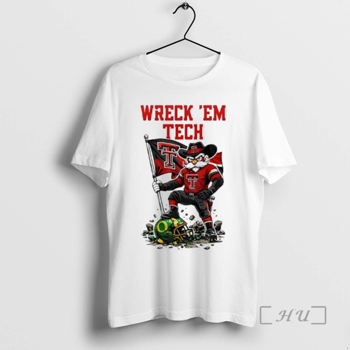 Officials Texas Tech Red Raiders Wreck Em Tech Mascot T-Shirts, Hoodie, Sweatshirt | PrintMintTees.com