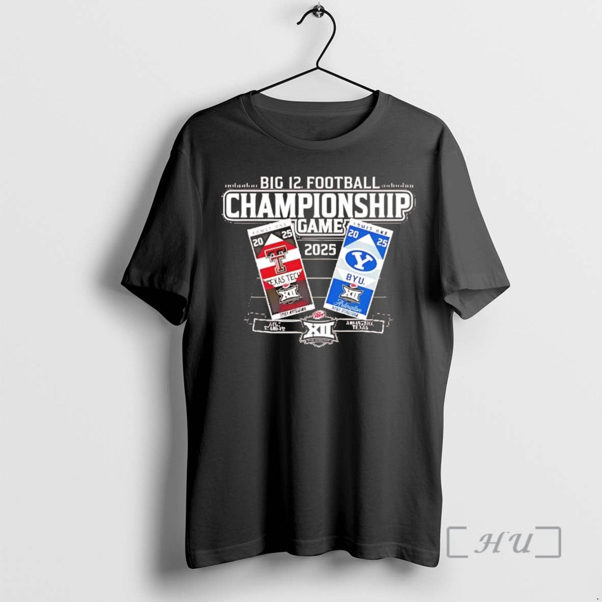 Officials Texas Tech Vs Byu Big 12 Football Championship Game 2025 Chriast Premium T Shirts Hoodie, Sweatshirt
