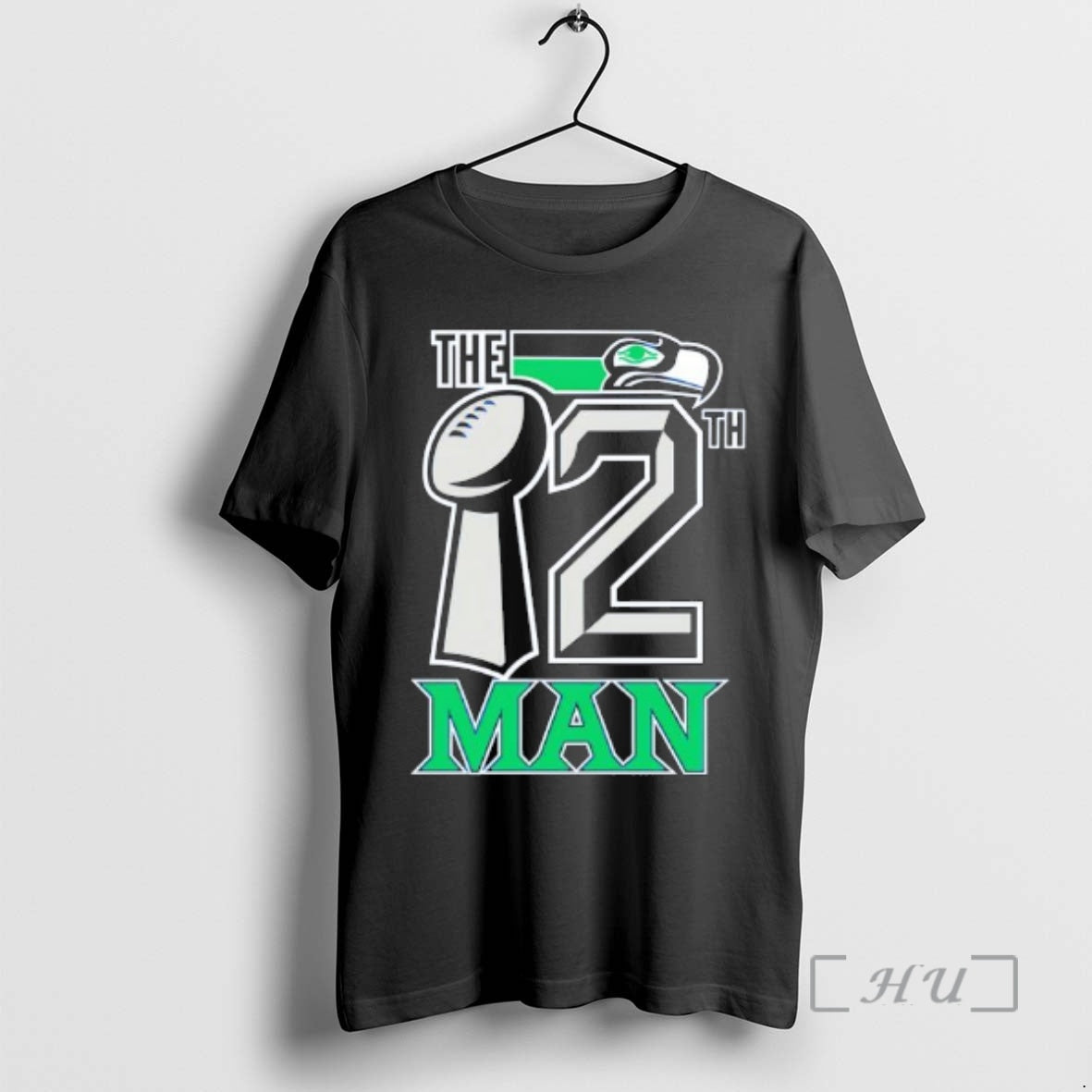 Officials The 12th Man Seattle Retro Bird T-Shirts, Hoodie, Sweatshirt | PrintMintTees.com