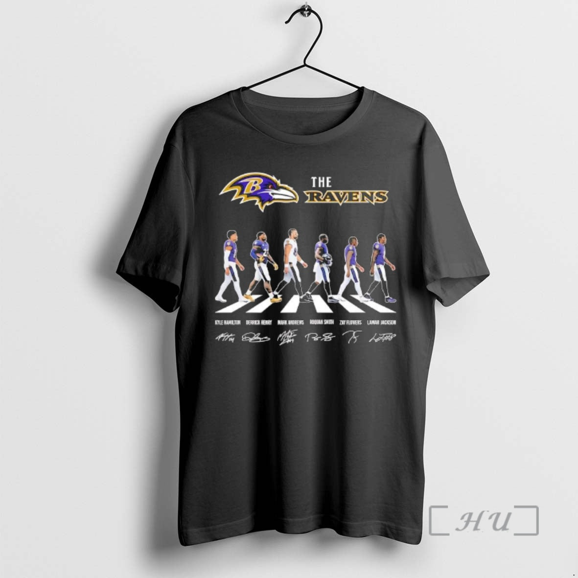 Officials The Baltimore Ravens X Abbey Road Several Players Signature T-Shirts, Hoodie, Sweatshirt | PrintMintTees.com