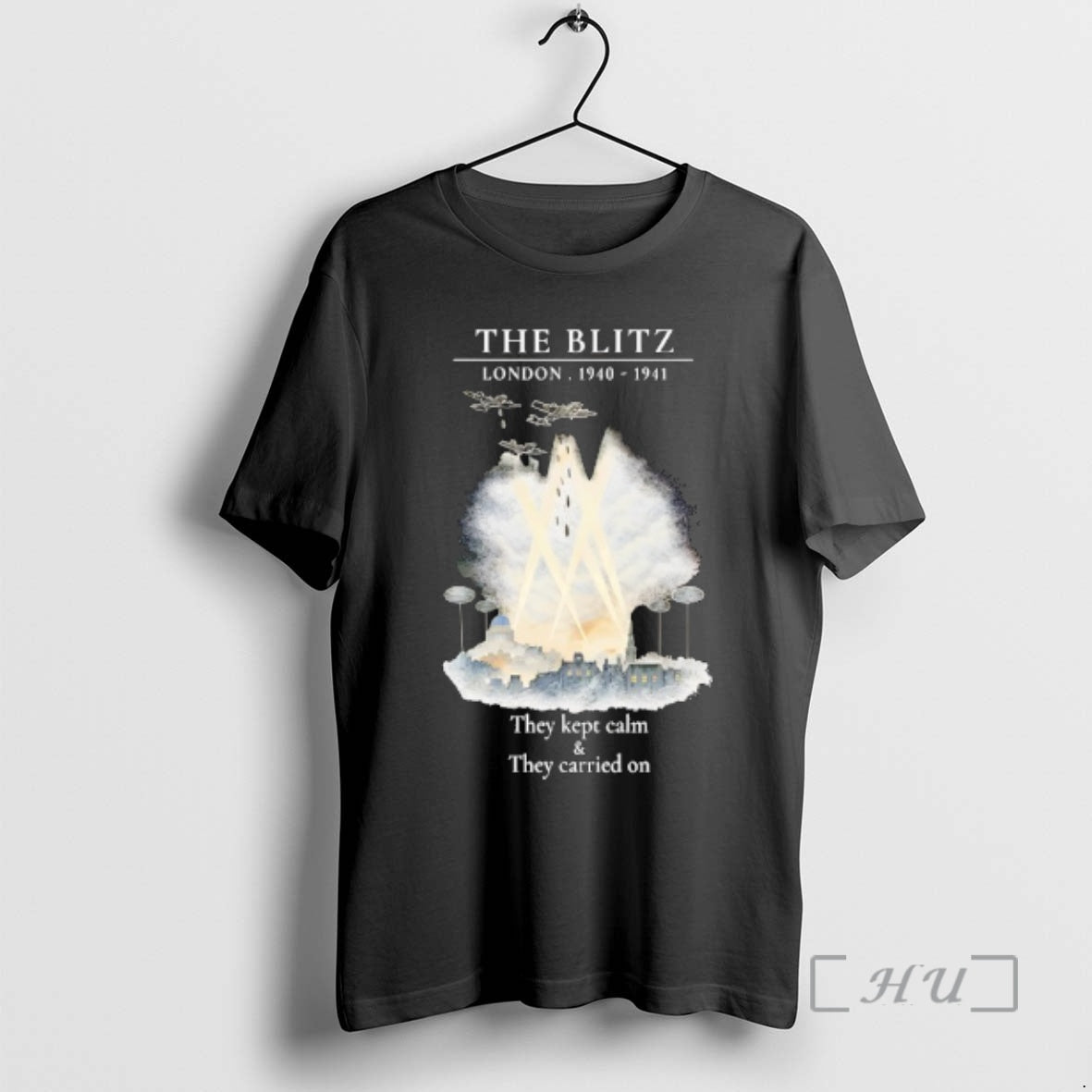 Officials The Blitz In London 1940 1941 They Kept Calm And They Carried On Premium T-Shirts, Hoodie, Sweatshirt